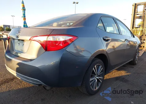 2016 Toyota Corolla Le Plus from USA, damaged, VIN 5YFBURHE3GP406372